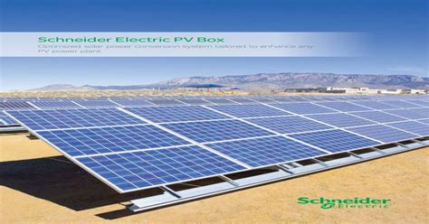 cost of schneider electric pv box|pv box st.